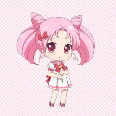 美少女战士头像 软萌q版甜美风6人团头