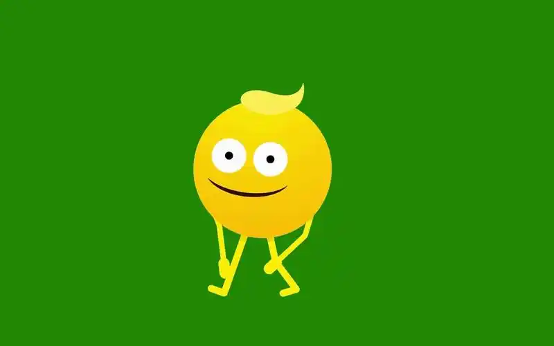 k2565 4k画质10多款卡通社交媒体表情包动画特效绿幕绿屏抠像后期合成