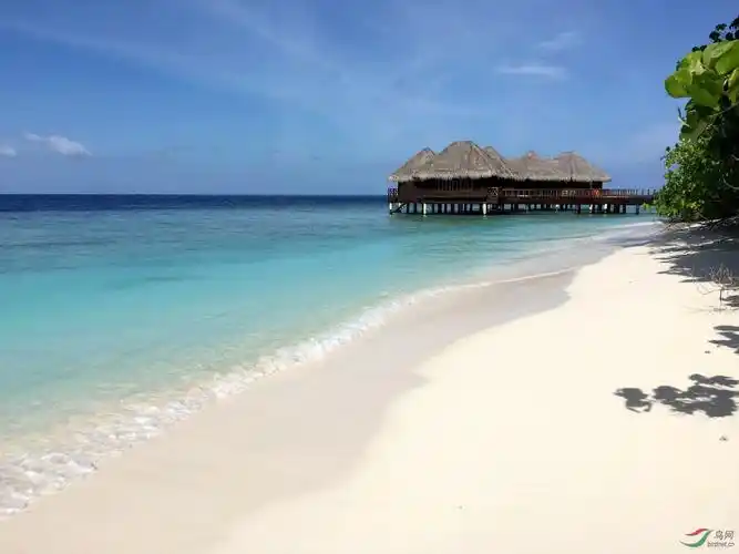 海边风光马尔代夫班度士岛