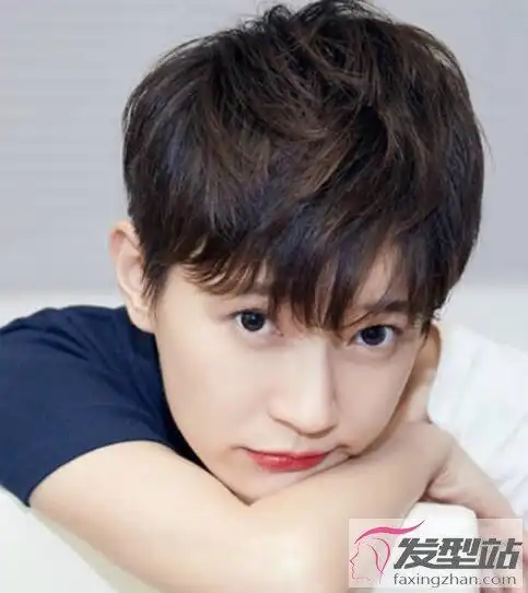 女生帅气中性短发 干练洒脱比男生酷三分_发型站_最新流行发型设计