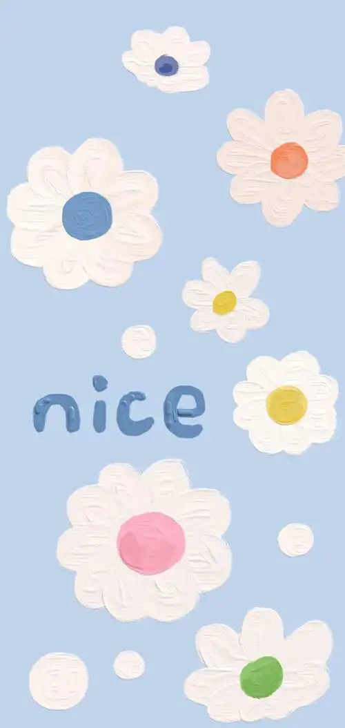 插画 素材 ins 韩系 可爱 简约 手绘 动漫 锁屏 屏保 卡通 背景
