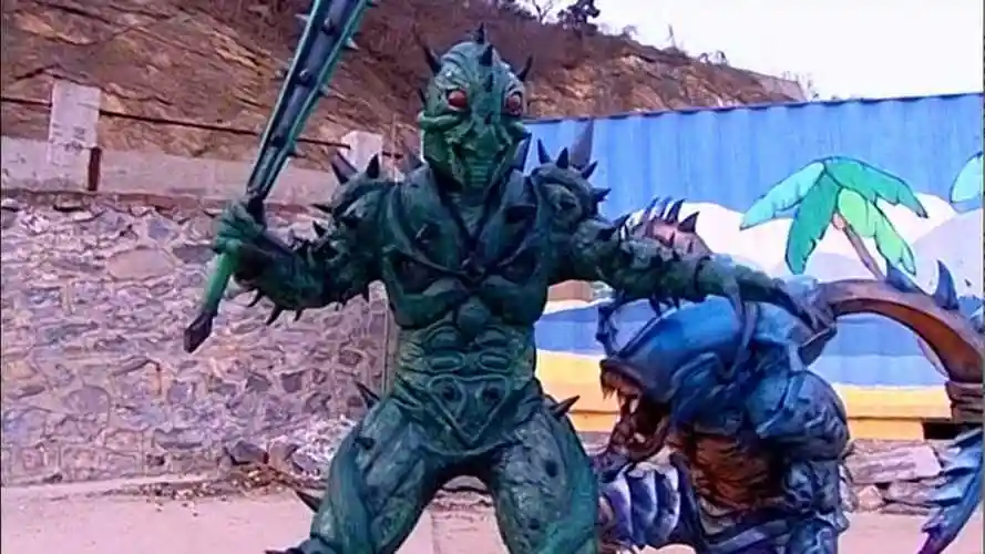 铠甲勇士异能兽介绍:恶参兽,荆棘兽,蚱蜢兽._腾讯视频