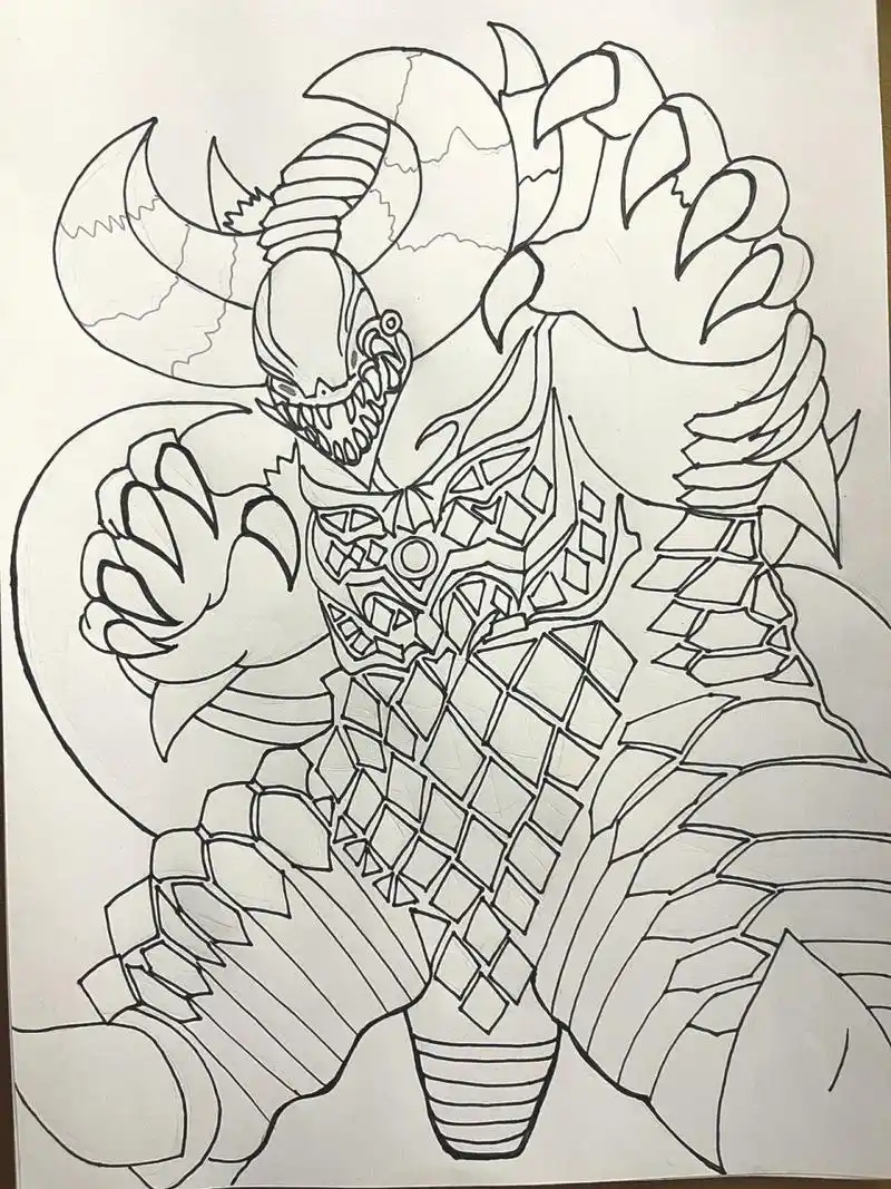 来自	 哈哈哈哈哈哈哈哈 总觉得我画的斯卡鲁哥莫拉开心的像个孩子