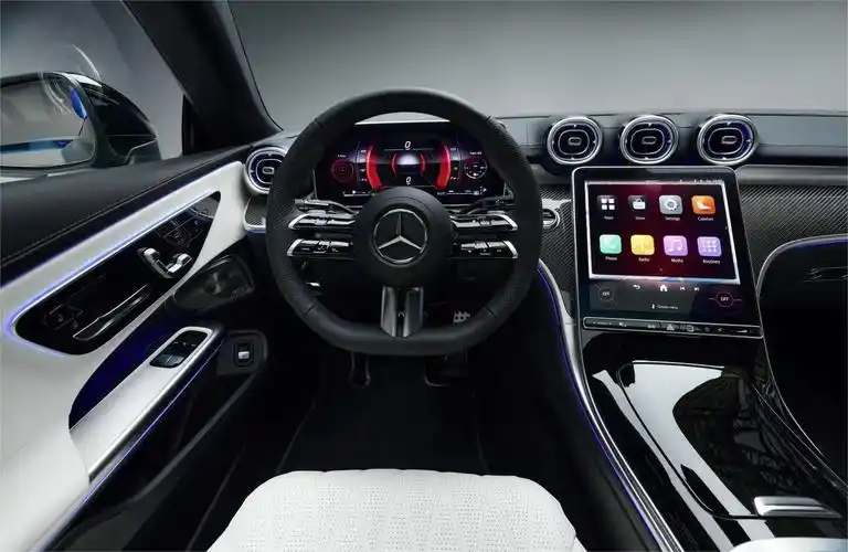 梅赛德斯奔驰cle轿跑敞篷版官图发布c级与e级coupe车型将被取代