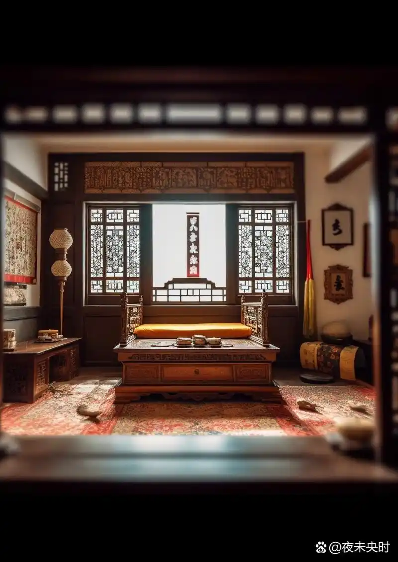 万物微缩 | 故宫卧室寝宫还原模型 几套故宫寝宫内景还原模型,参考