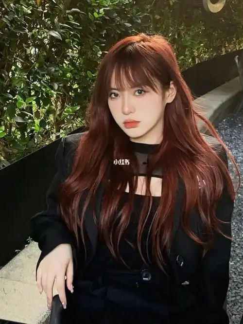 济南染发橘棕偏红的暖棕色系太好看了73