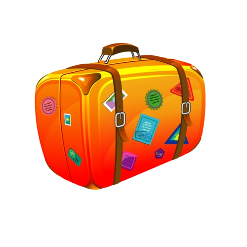 行李箱_卡通旅行箱免费下载_高清png图片-90设计网