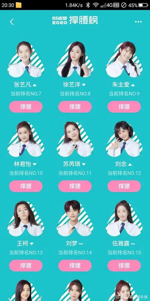 创造营2020饺子榜,成团名单基本确定