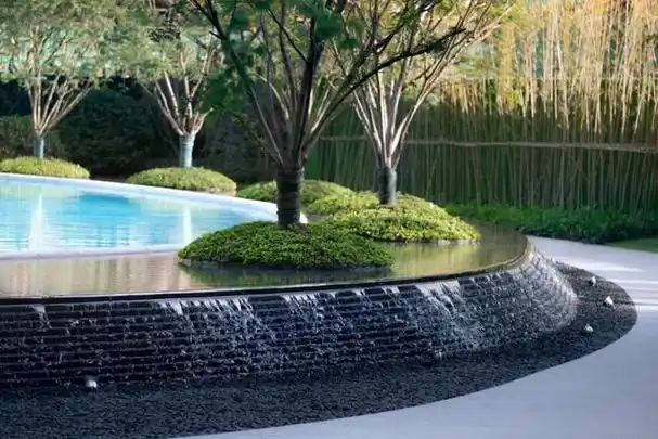 「景观水景」涌泉,旱喷,叠水,跌水,傻傻分不清