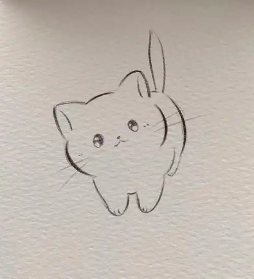 一组可爱的简笔画