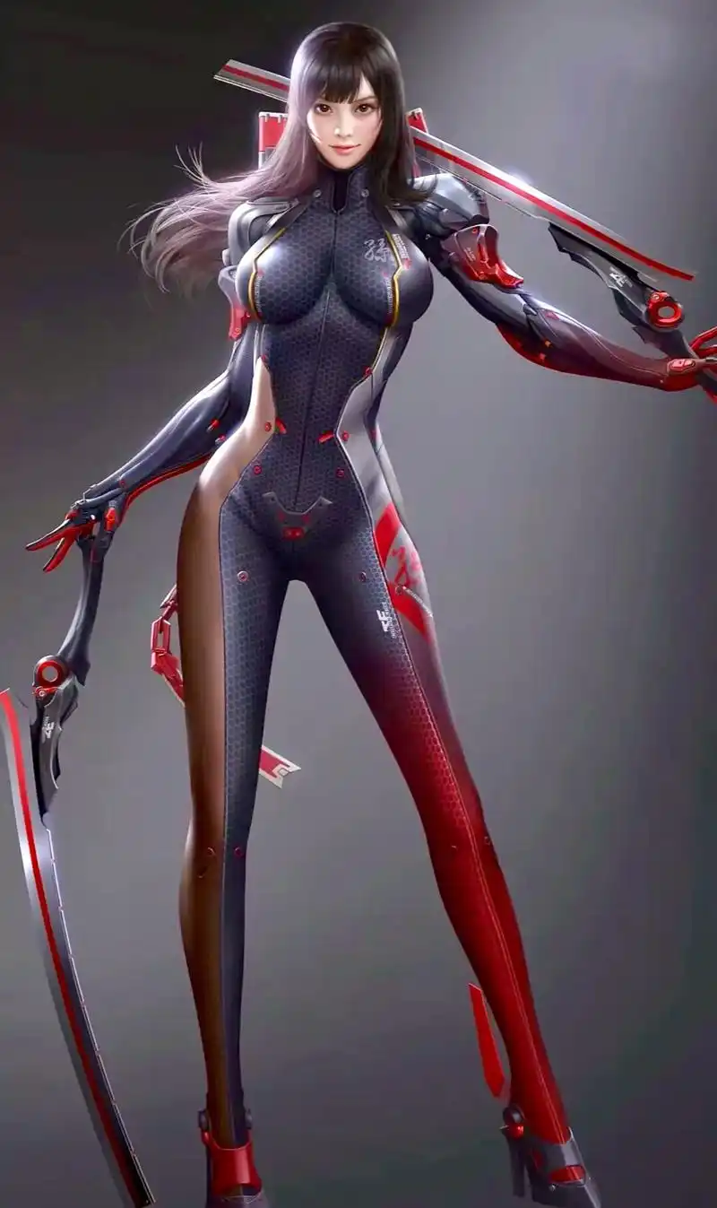 3d游戏人物精美壁纸,建模精准,画质细腻,令人惊叹