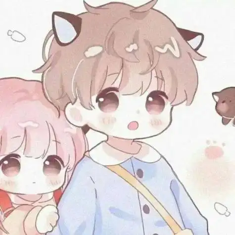 可爱的萝莉情侣qq头像 情侣头像图片大全 -【爱个性】