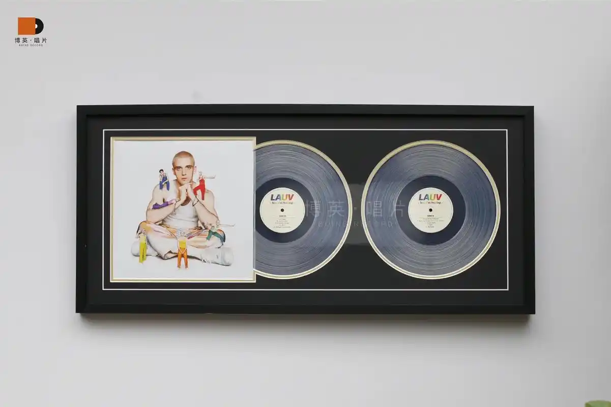 lauv.黑胶唱片双唱片装裱设计款 — 感受音乐的氛围语言  - 抖音