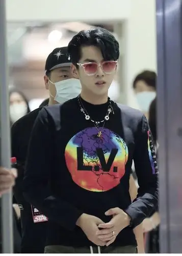 sisyphus吴亦凡同款墨镜女大脸显瘦太阳眼镜男士开车潮网红街拍荧光绿