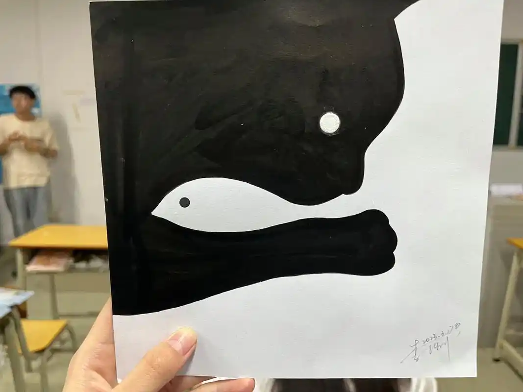 平面构成日常作业 图图底反转,图契合图形,图矛盾空间每天练习两小时