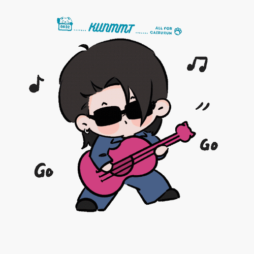 哈哈哈哈,继续分享我们的q版小可爱  #蔡徐坤#|#kun