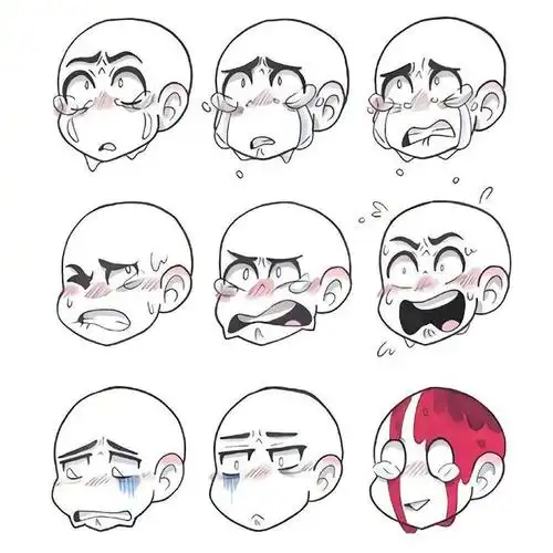 动漫手绘——丰富你的人物表情拒绝脸瘫