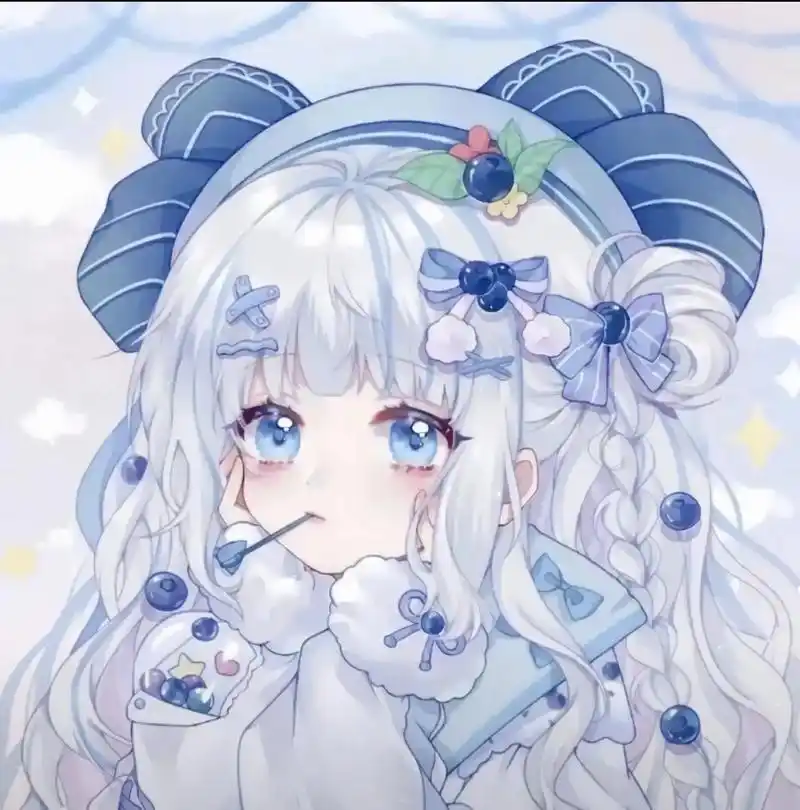 可爱头像女卡通呆萌 #超美头像 #动漫女头 - 抖音