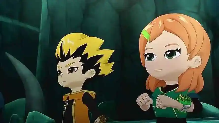 斗龙战士 :中原暗龙,你给我放了卡维力!