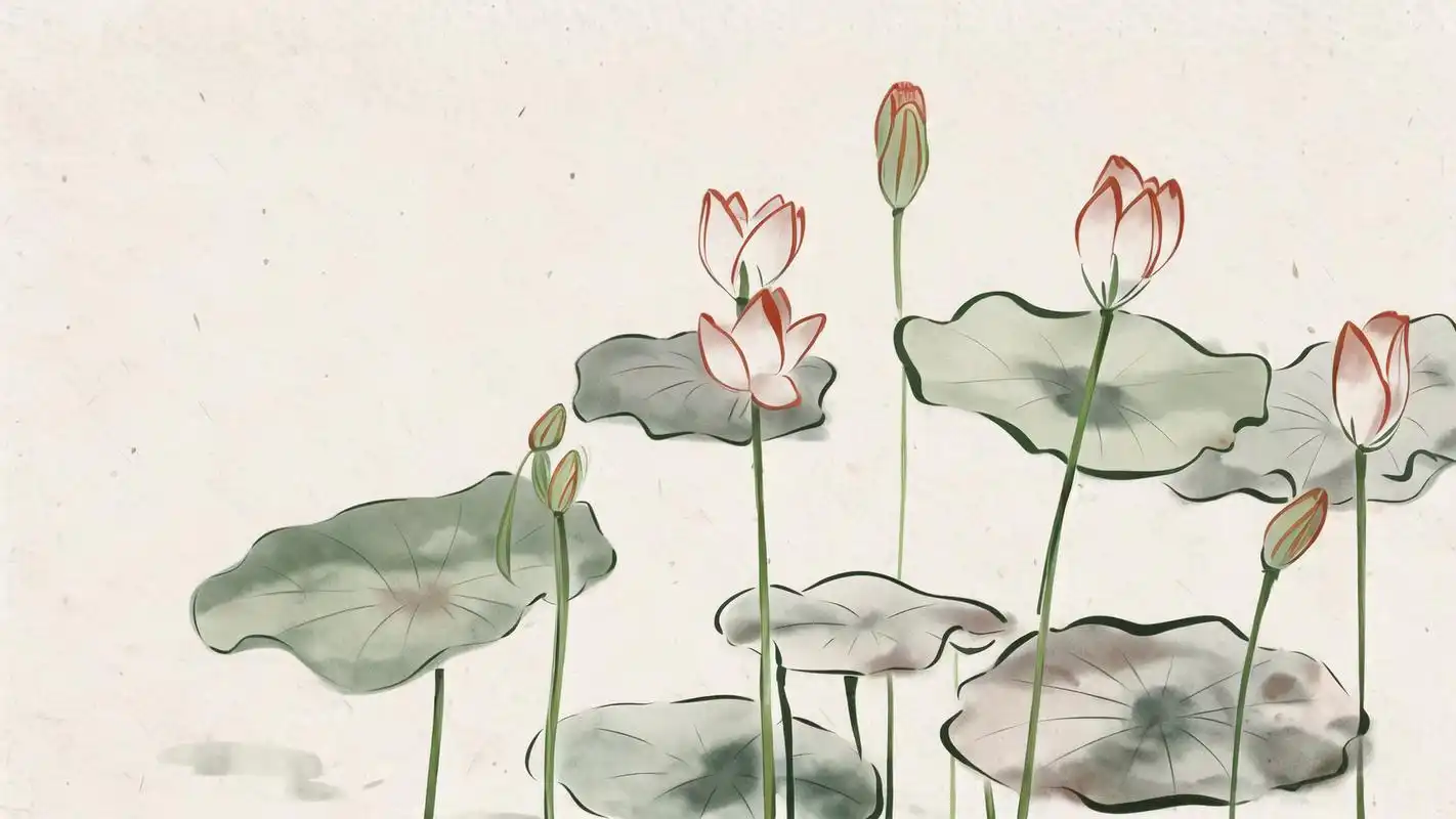 94古风花卉壁纸精选96 亲们,来欣赏这组绝美的古风花卉壁纸吧!