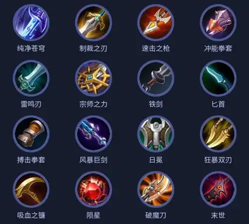 王者荣耀装备大全,这些你都认识吗?收藏起来吧