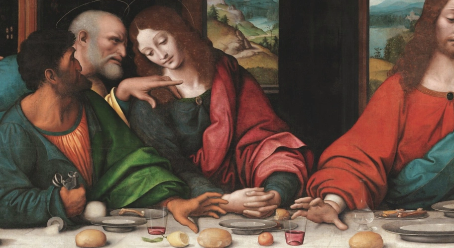 耶稣双脚重见天日 google高清还原《最后的晚餐》细节 | 时下焦点 | t