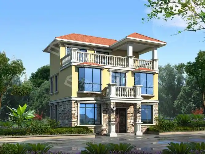 农村自建房房屋设计图简欧风格两层案例供您赏析