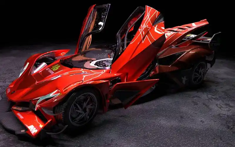 用【blender制作】超跑太阳神阿波罗evo