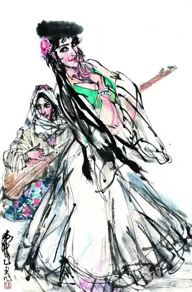 扑面而来的生活气息,通过水墨大写意所迸发出的个性张力为中国画坛吹