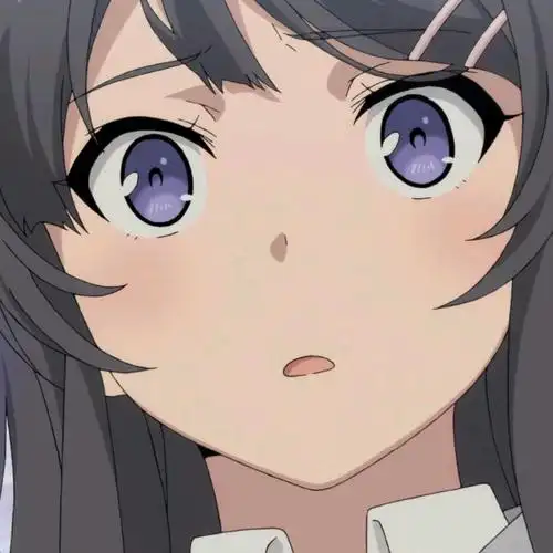 [ 青春猪头少年不会梦到兔女郎学姐 ]樱岛麻衣 自截头像 单头 情头