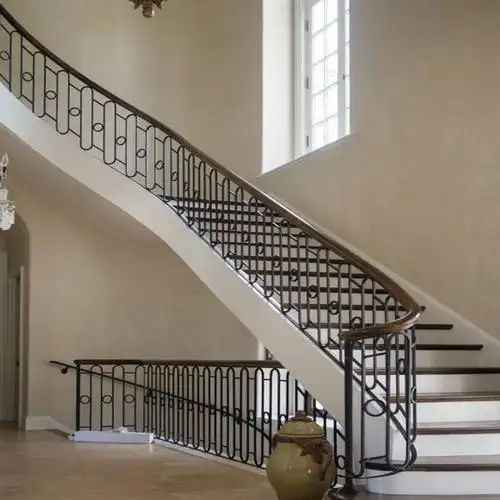 楼梯扶手定制 厂家直销铁艺扶手 楼梯扶手 别墅楼梯扶手