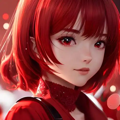 新年头像红衣服个人