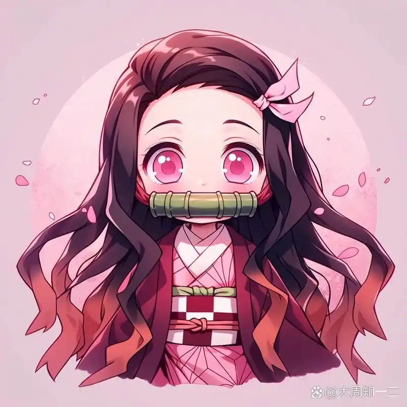 快来挑选你的q版头像吧 突然发现了可爱风的鬼灭之刃q版头像