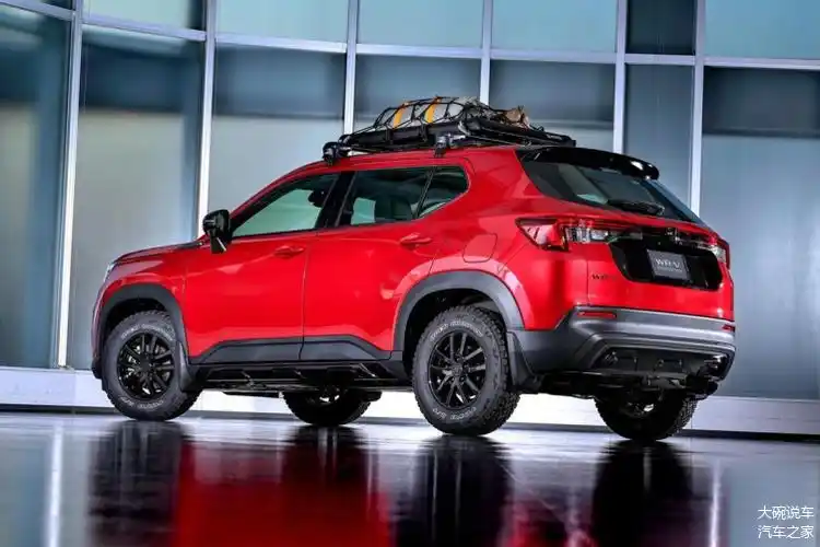 全新本田wrvfieldexplorer凸显硬朗和越野的风格