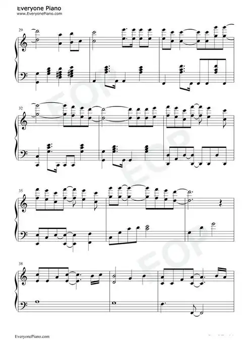 煎熬 李佳薇 钢琴谱 简谱