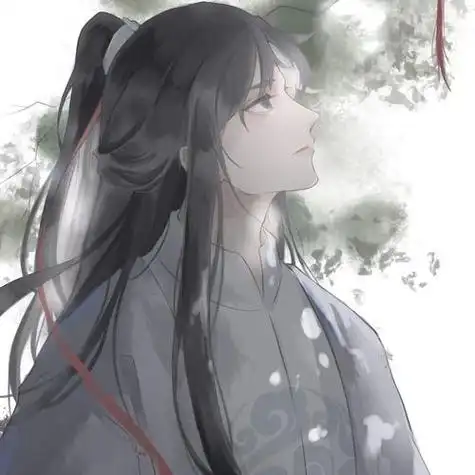 动漫头像动漫男头治愈插画小清新古风仙气帅气