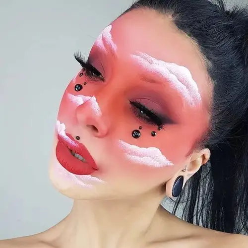 收藏|e n r i c a f o x夸张个性妆容集锦