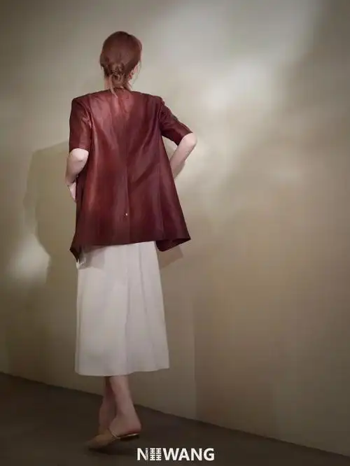 nhueswang艺术通勤丨莨琴西装丨香云纱
