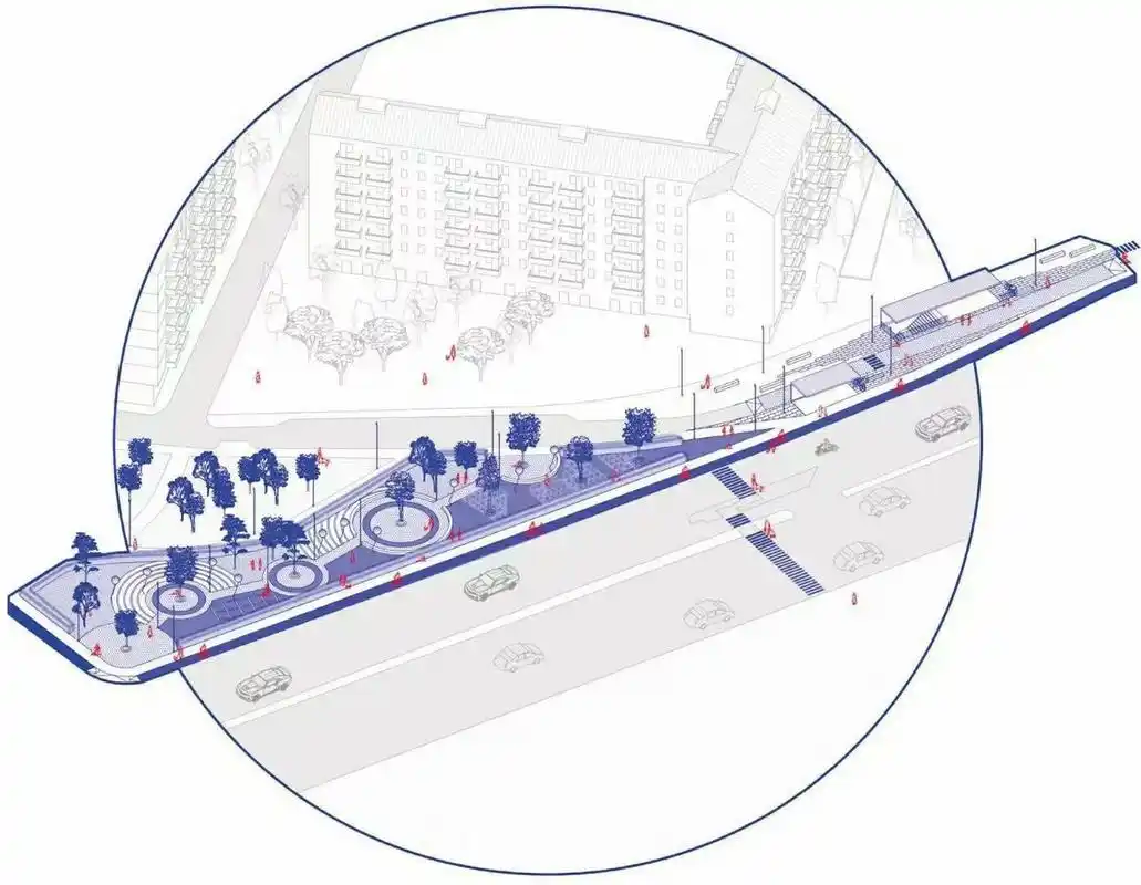 景观分析图案例 mvrdv 城市景观开放空间.
