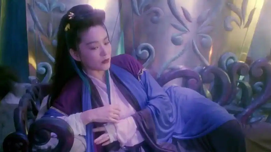 天龙八部之天山童姥丁春秋去天涯海阁拜见师叔李秋水林青霞演毕恭毕敬