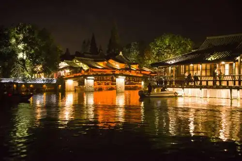 江南水乡---乌镇(西栅夜景)