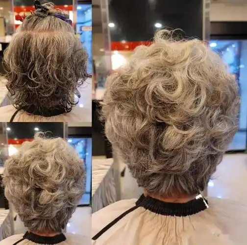 【一点资讯】中老年烫发造型的天花板,端庄高贵又有型! www.