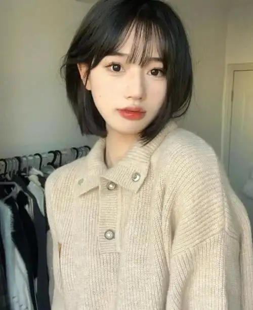 齐耳短发让毛晓彤惊艳!洋气减龄又好看,特适合圆脸女生