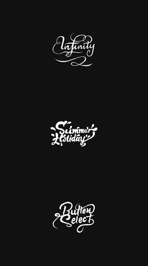 学舌集 | 花体英文第三波