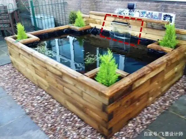 好羡慕带院子的人家,用木条围个鱼池,有水有景,真的美极了!
