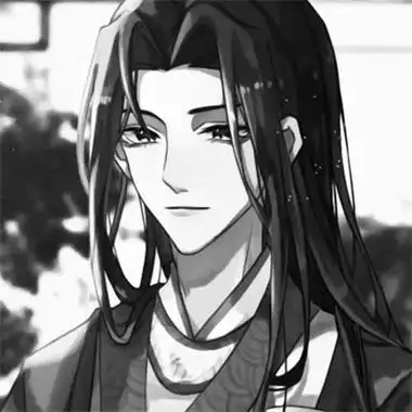 古风男头动漫帅气高清黑白单人100张_男生动漫头像_头像屋