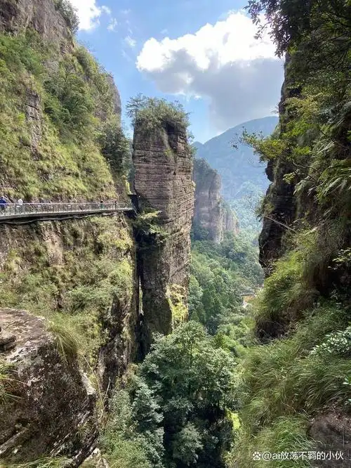 风景优美的雁荡山