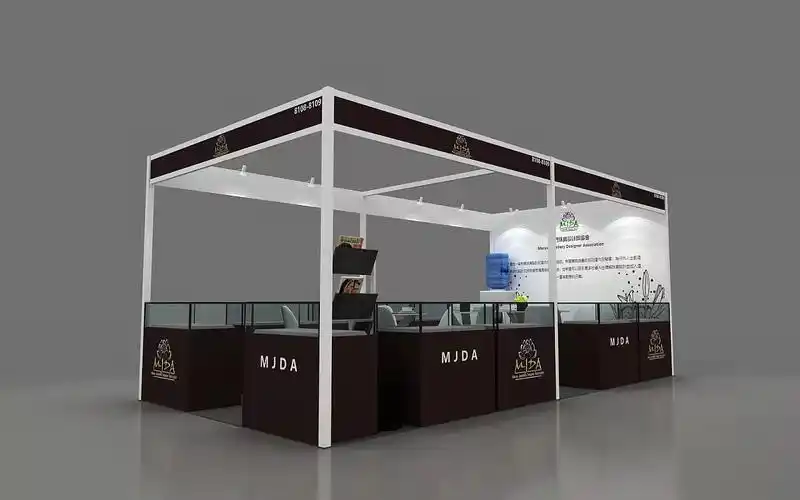 珠宝协会展位|三维|其他三维|珊珊珊33 - 原创作品 - 站酷 (zcool)