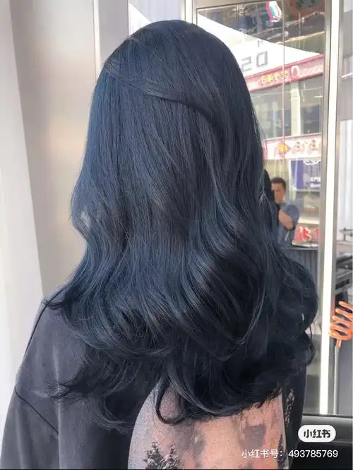 暖皮小绿人想染头 紫红色or蓝黑色?更新效果图!