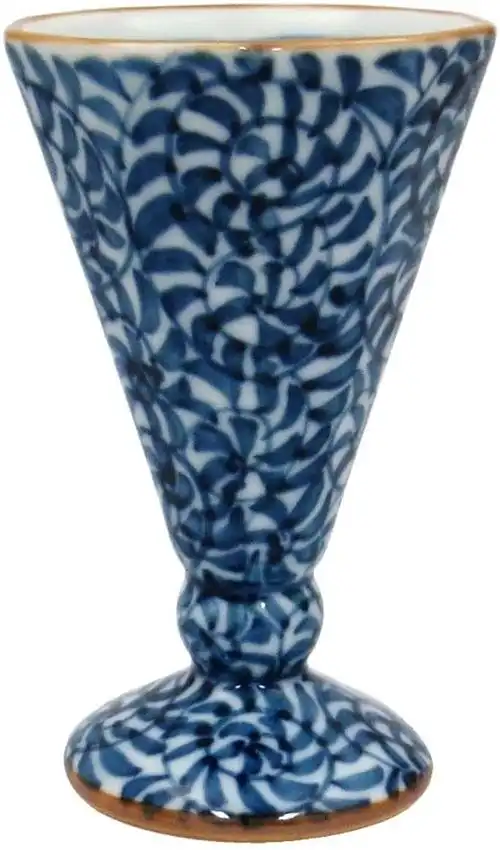 波佐见烧 林九郎窑 绚烂 古伊万里风 *杯 蛸唐草 009018-778